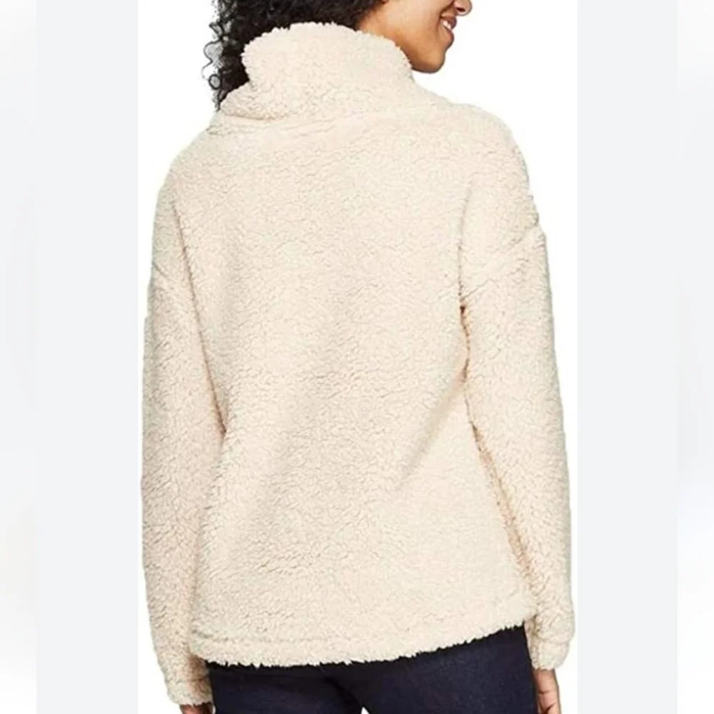 A New Day Women's Size Large Oversized Cozy Sweater Cream